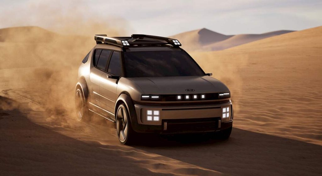 Hyundai unveils first hydrogen fuel cell electric vehicle concept, INITIUM