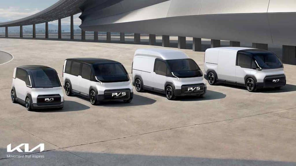 Kia’s electric PV5 van wins UK award ahead of 2025 launch