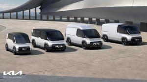 Kia’s electric PV5 van wins UK award ahead of 2025 launch