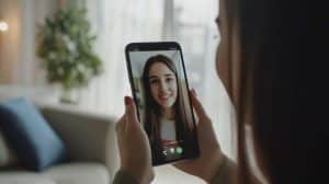 Vodafone records breakthrough with first-ever satellite video call on standard mobile phone