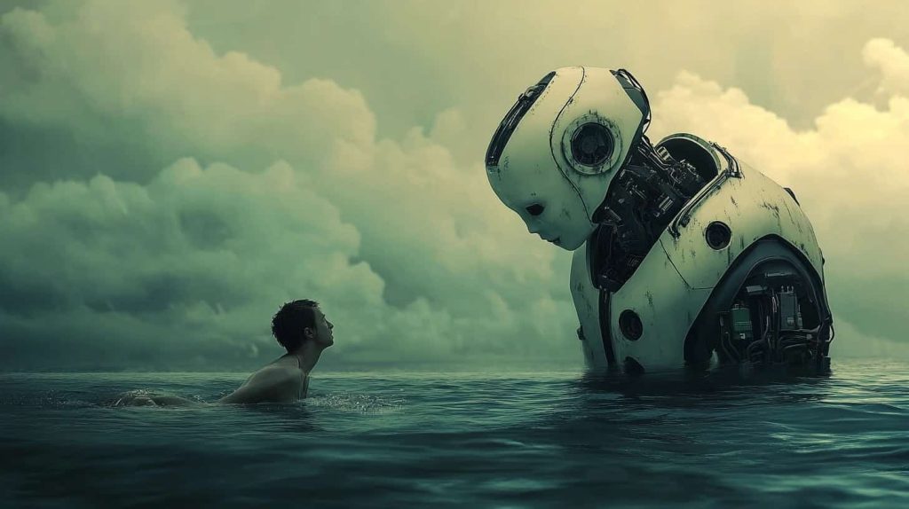 Authorities deploy robots to rescue drowning tourists in China