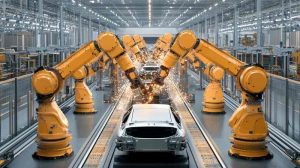 Europe’s carmakers deployed 23,000 new robots last year
