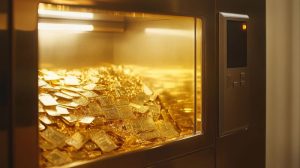 Gold for cash? China’s ATMs melt jewelry on-site