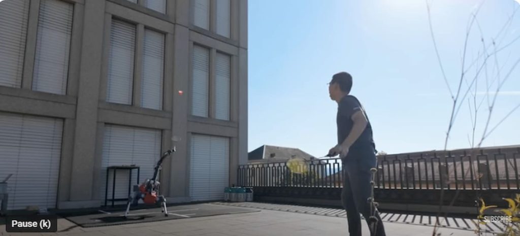 Love robots? You can now play Badminton with this one
