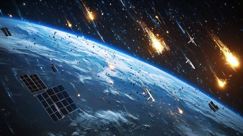 Sky show or orbital threat? Meteor storm incoming