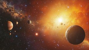 Astronomers witness baby planets forming around distant infant star