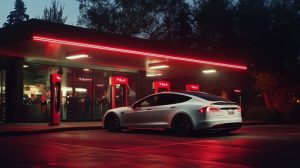 Elon Musk unveils bold vision for Tesla Optimus at Supercharger Diner