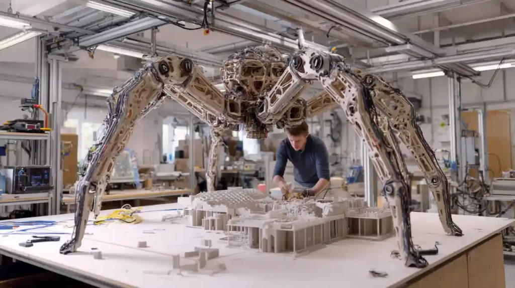 Spider Robot Can 3D-Print a House in 24 Hours – The Future of Construction?