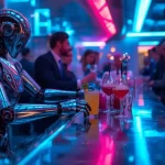 Robot Bartender ADAM Wows Fans at Vegas Golden Knights Game