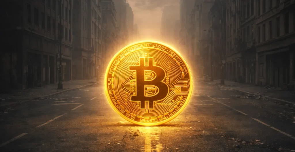 Bitcoin Holds Firm as Interest Hits Multi-Year Lows