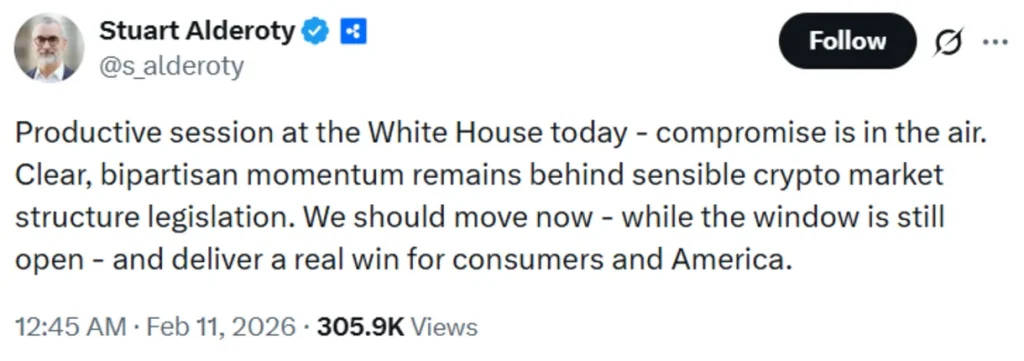 Alderoty’s view of the meeting.