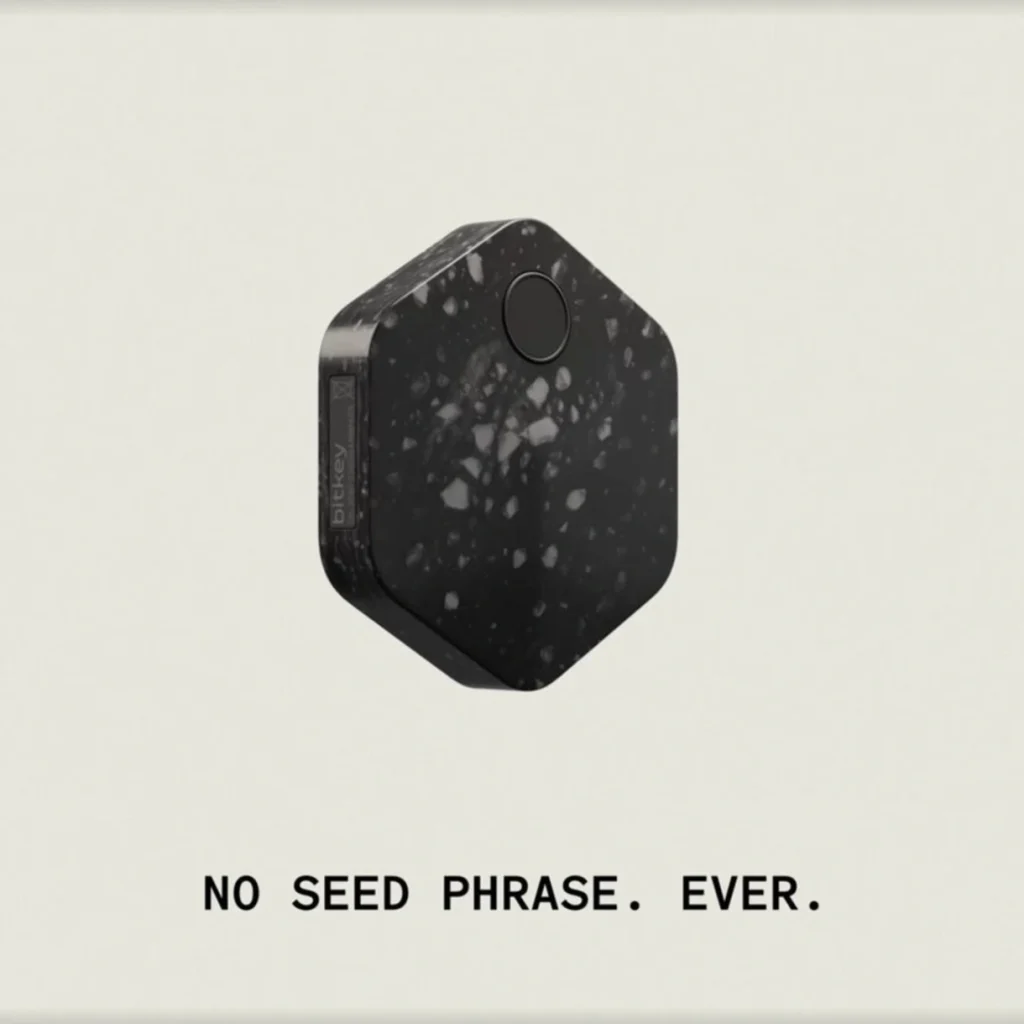 Bitkey hardware wallet.