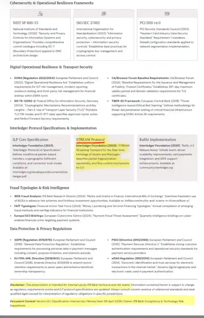 Part of the presentation.