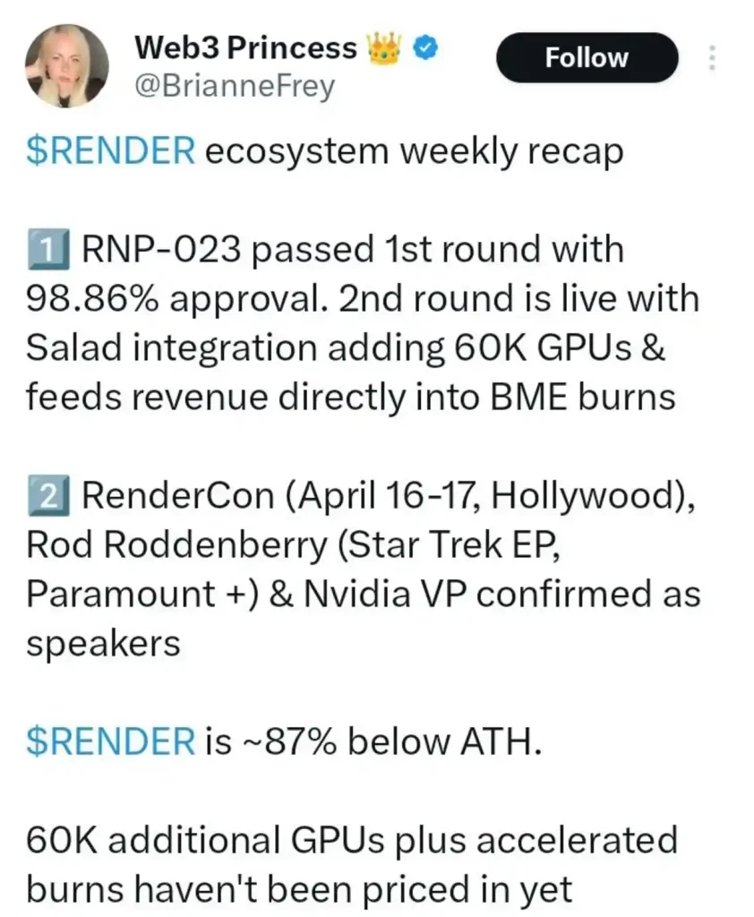 60,000 GPUs on the Line: Could Render’s RNP-023 Ignite a Supply Crunch?