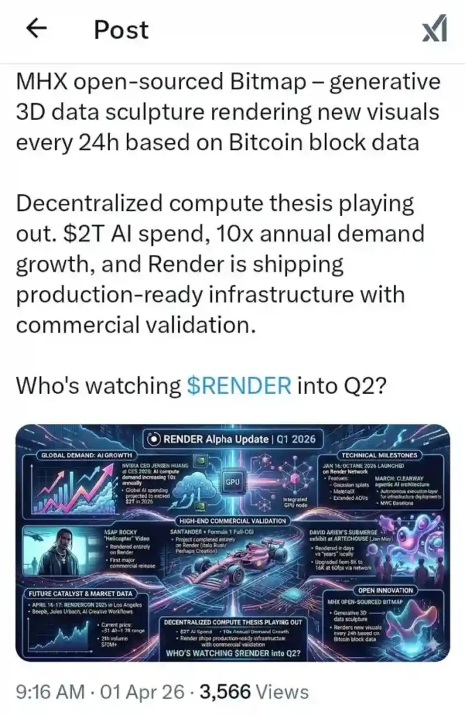 RenderCon 2026 Preview: What the Upcoming Event Means for RENDER Price and Adoption