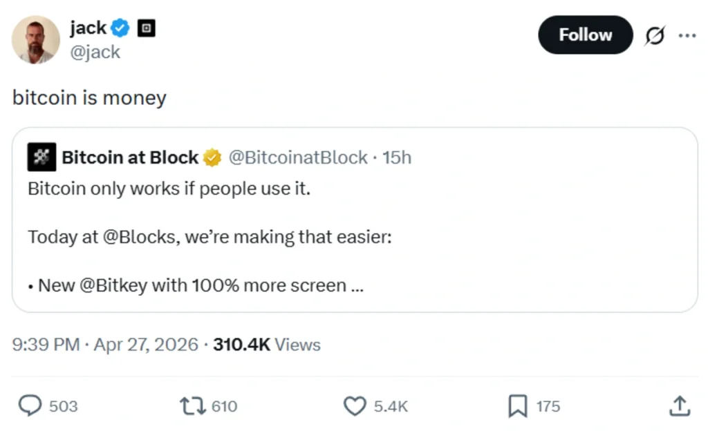 Billionaire’s support for Bitcoin.