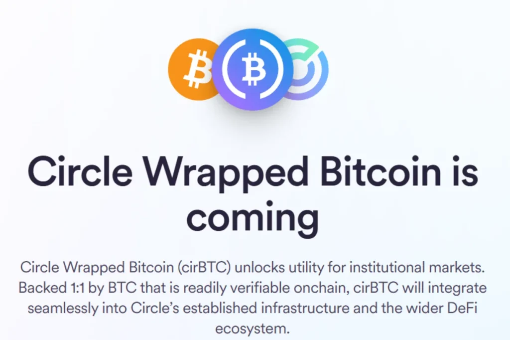 cirBTC announcement.