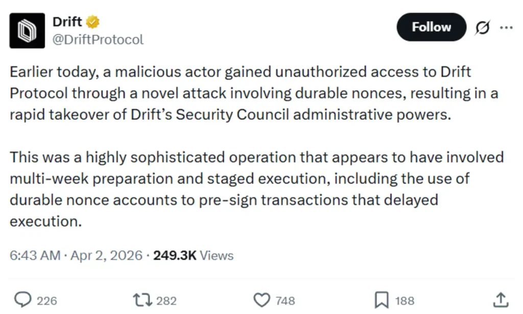 Description of the attack.