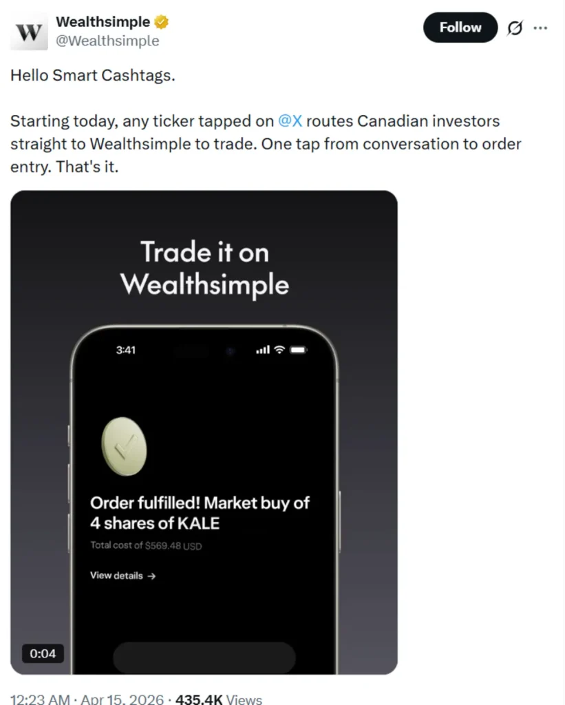 Announcing Cachtags for Canadian investors.