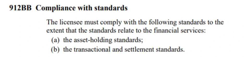 Platform’s compliance requirements.