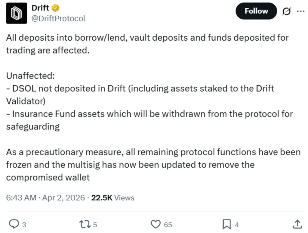 What’s been affected.