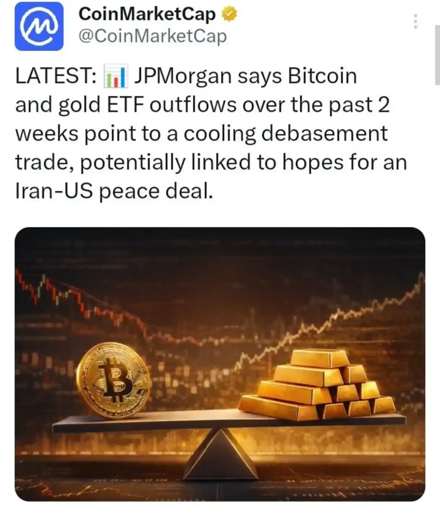 Could JPMorgan's Bitcoin and Gold Call Signal a Market Rotation?