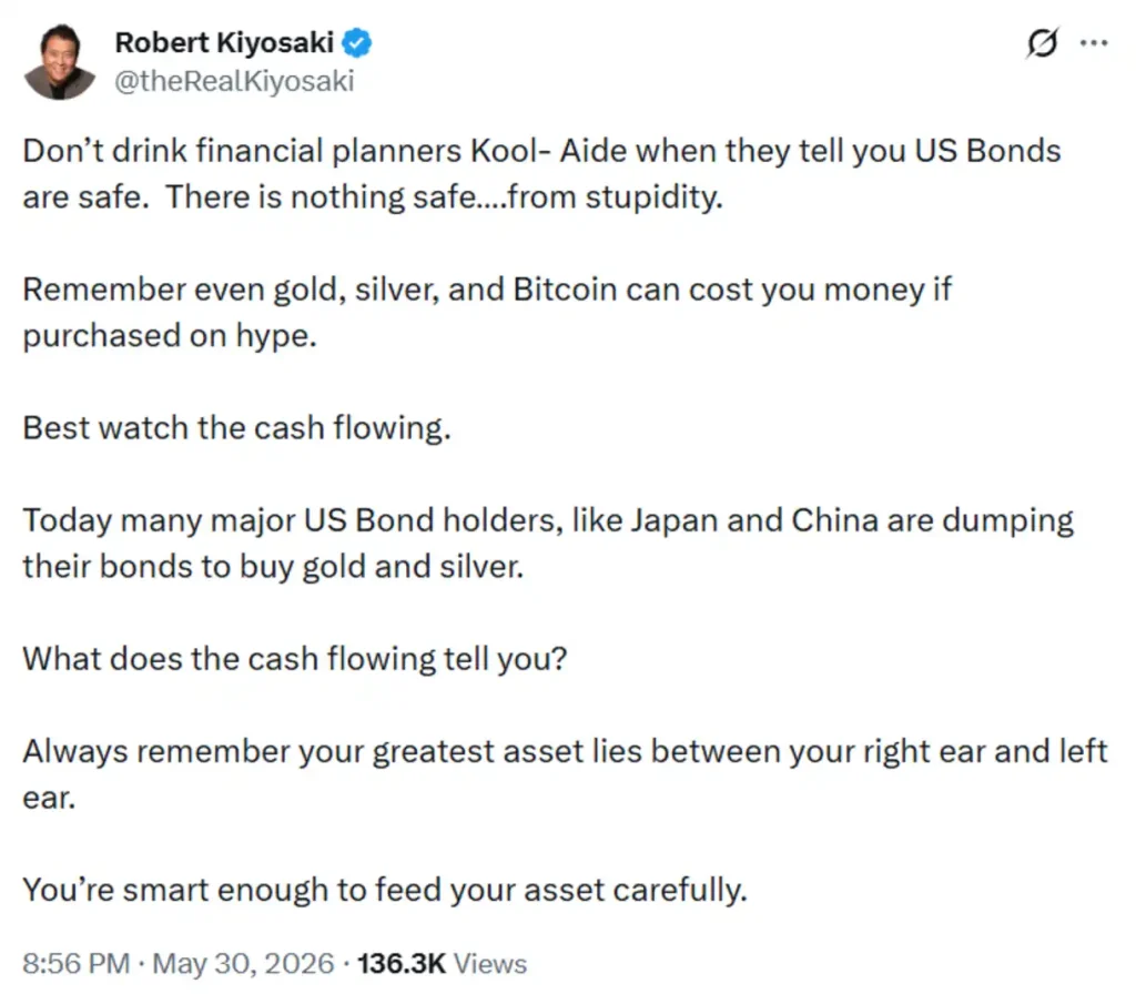 Financial educator's views.
