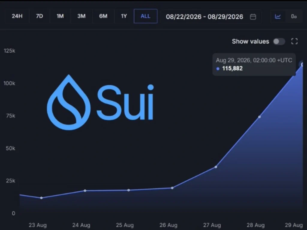 Sui User Growth Surges to New Highs — Bullish?