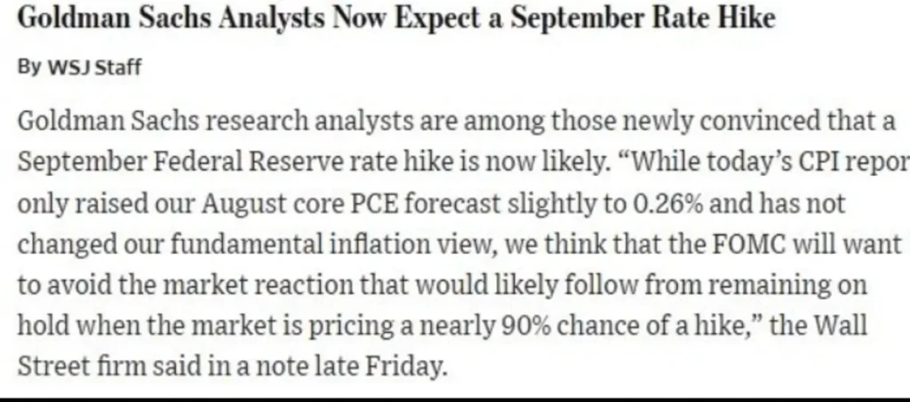 Goldman Sachs Changes Its Fed Call — The Next Rate Decision Could Shake Markets